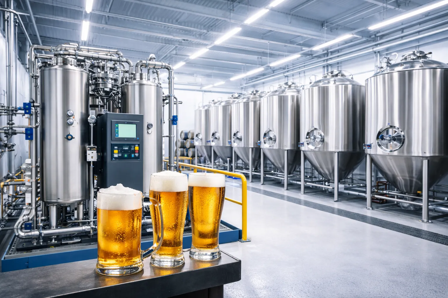 brewery co2 polishing gas drying