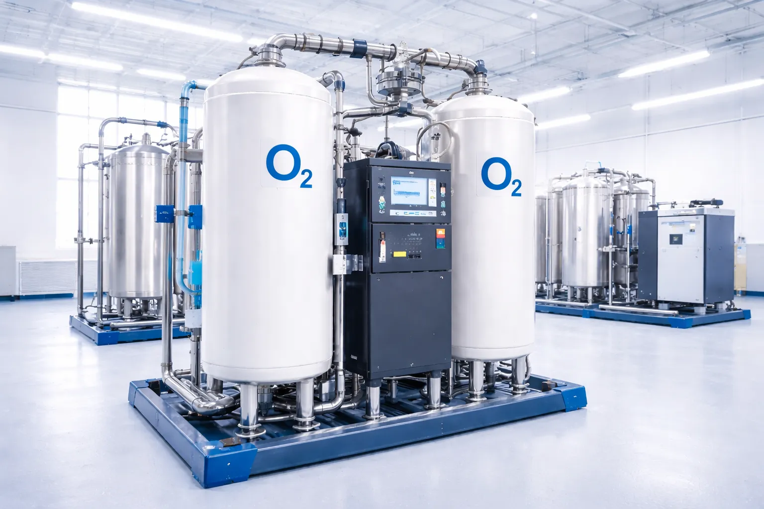gas generation oxygen psa systems