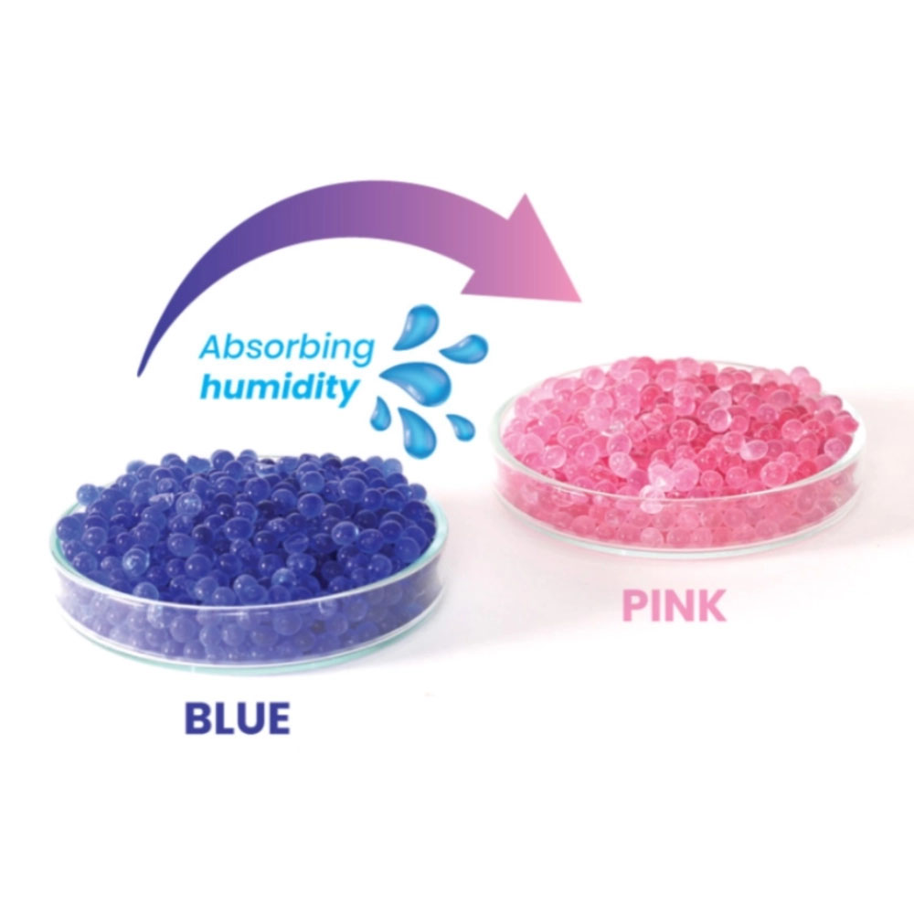 blue silica gel beads 14kg bucket 2 5mm