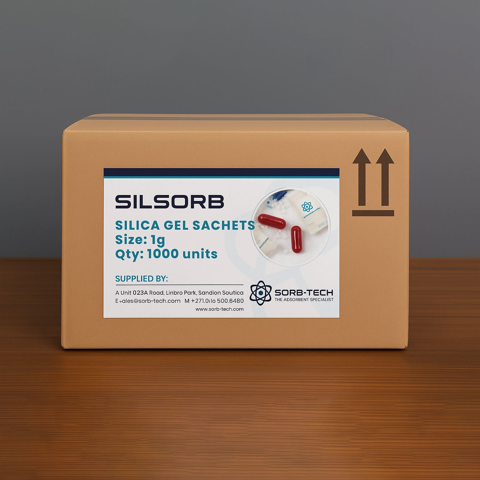 silica gel sachets mini box 10 g x 1000
