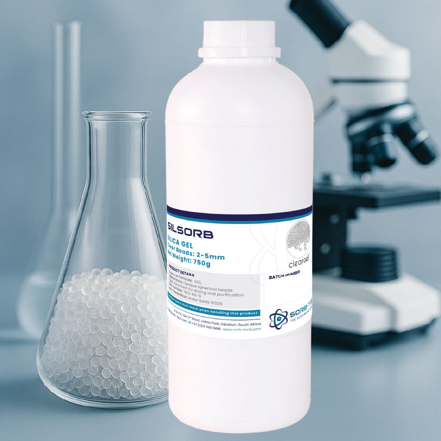 clear silica gel beads 750g bottle 2 5mm